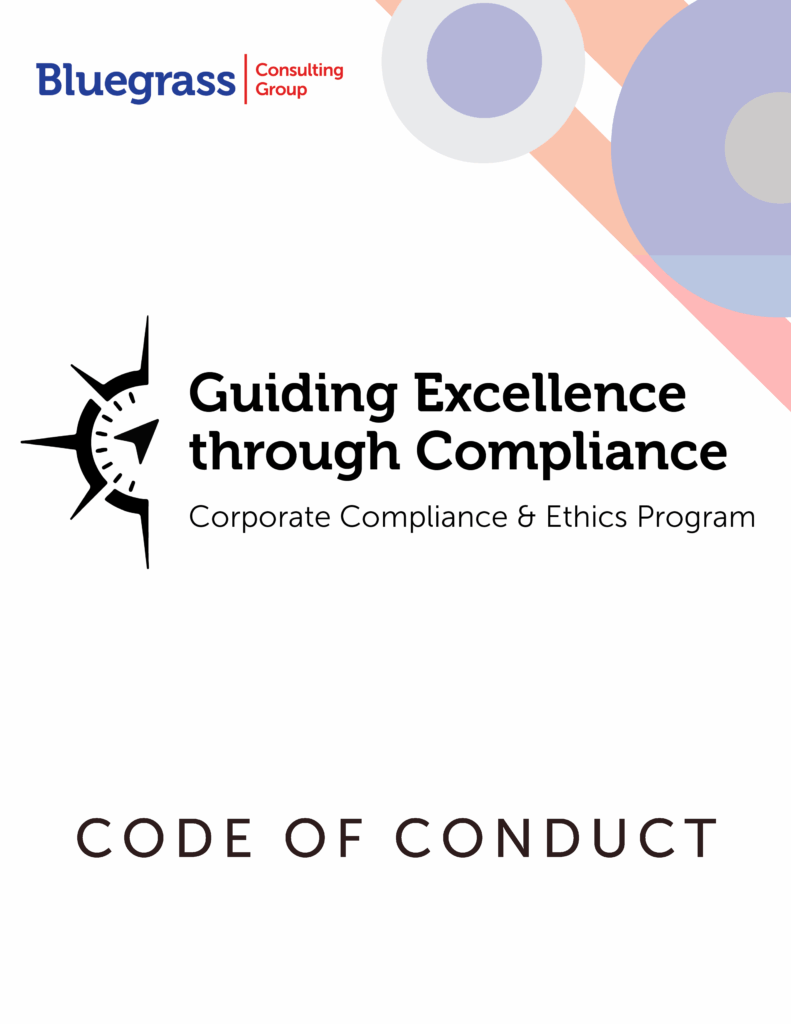 Code of Conduct, page 1